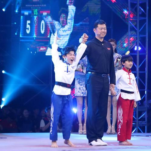 中国儿童vs日本儿童跆拳道