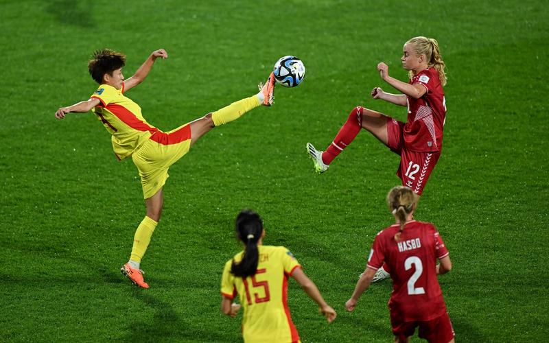 丹麦vs中国女足手球