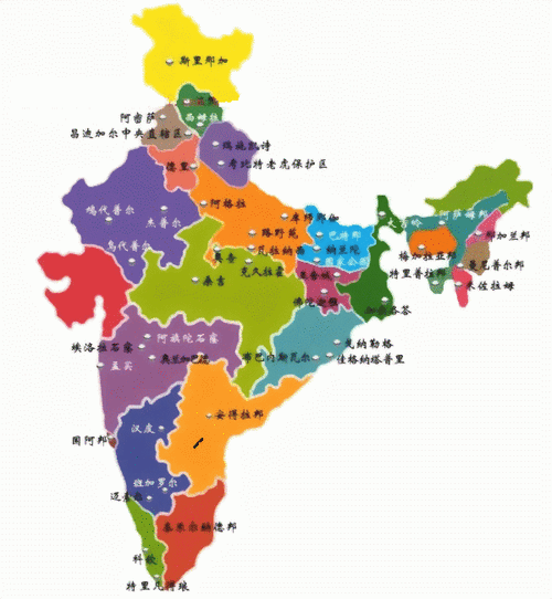 印度有几个邦
