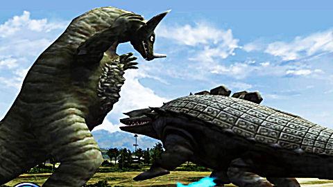 奥特曼vs中国鳄鱼怪兽