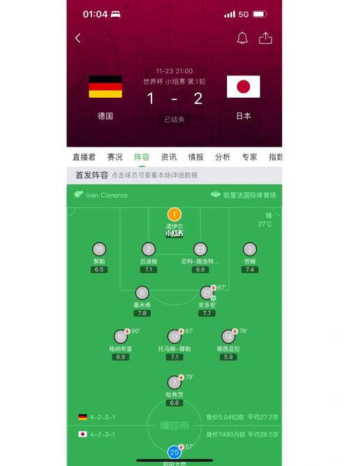 德国vs日本的结果