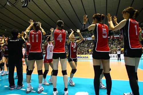 日本女排vs二队队员
