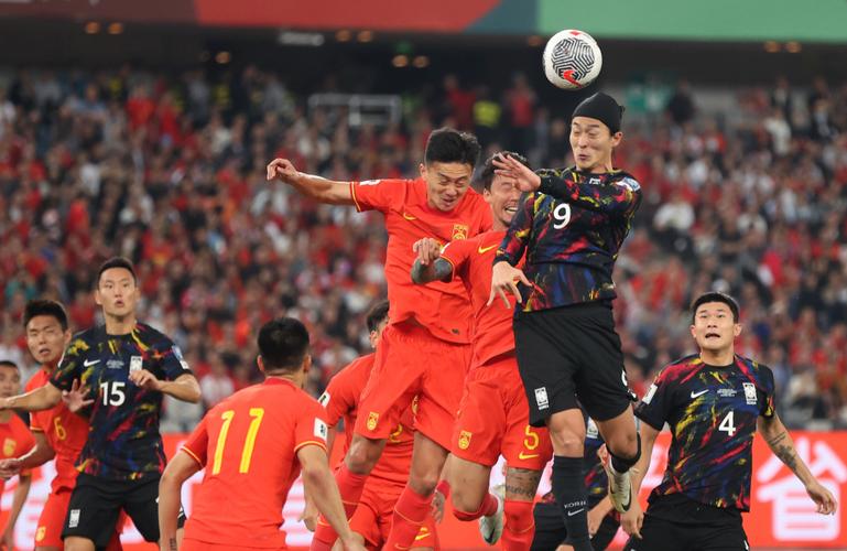 足球韩国和中国比赛