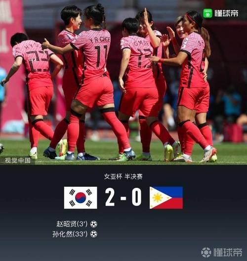 韩国女足vs菲律宾女足直播直播