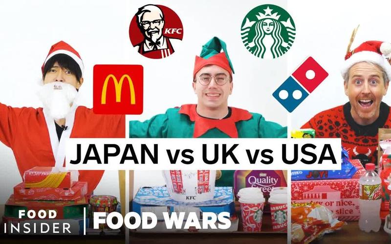 英国vs日本饮食推荐视频的相关图片